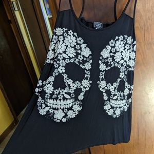 Skull tank top